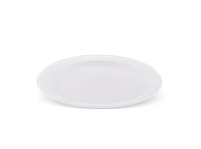Prato Plast Bco Ps 18CM C/ 10UN Pr18brfd